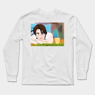 Joshua in Sevententh Heaven by Seventeen Kpop Long Sleeve T-Shirt